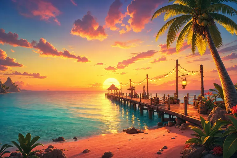 Sundown Pier cover art