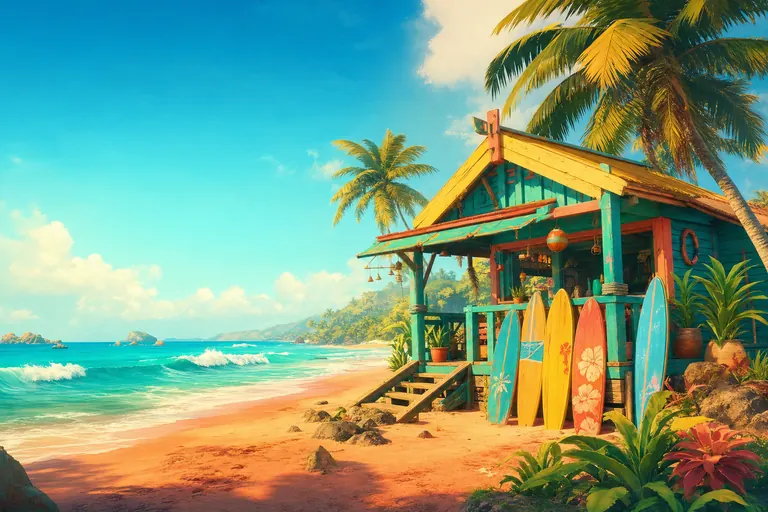 Surfboard Shack cover art